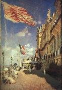 Claude Monet The Hotel des Roches Noires at Trouville China oil painting reproduction